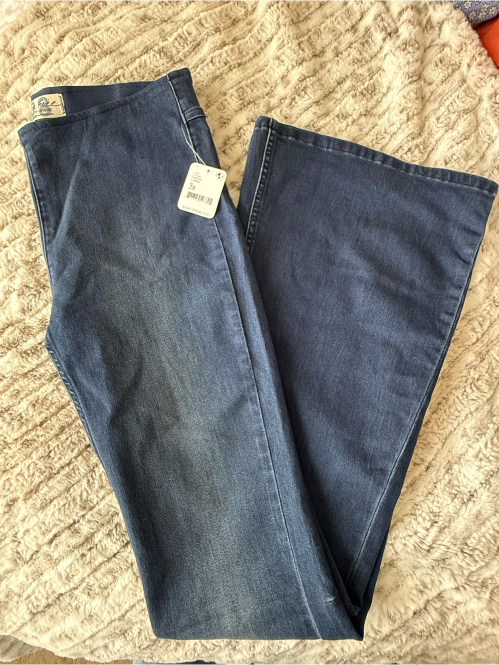 Free People Penny Pull-On Flare Jeans